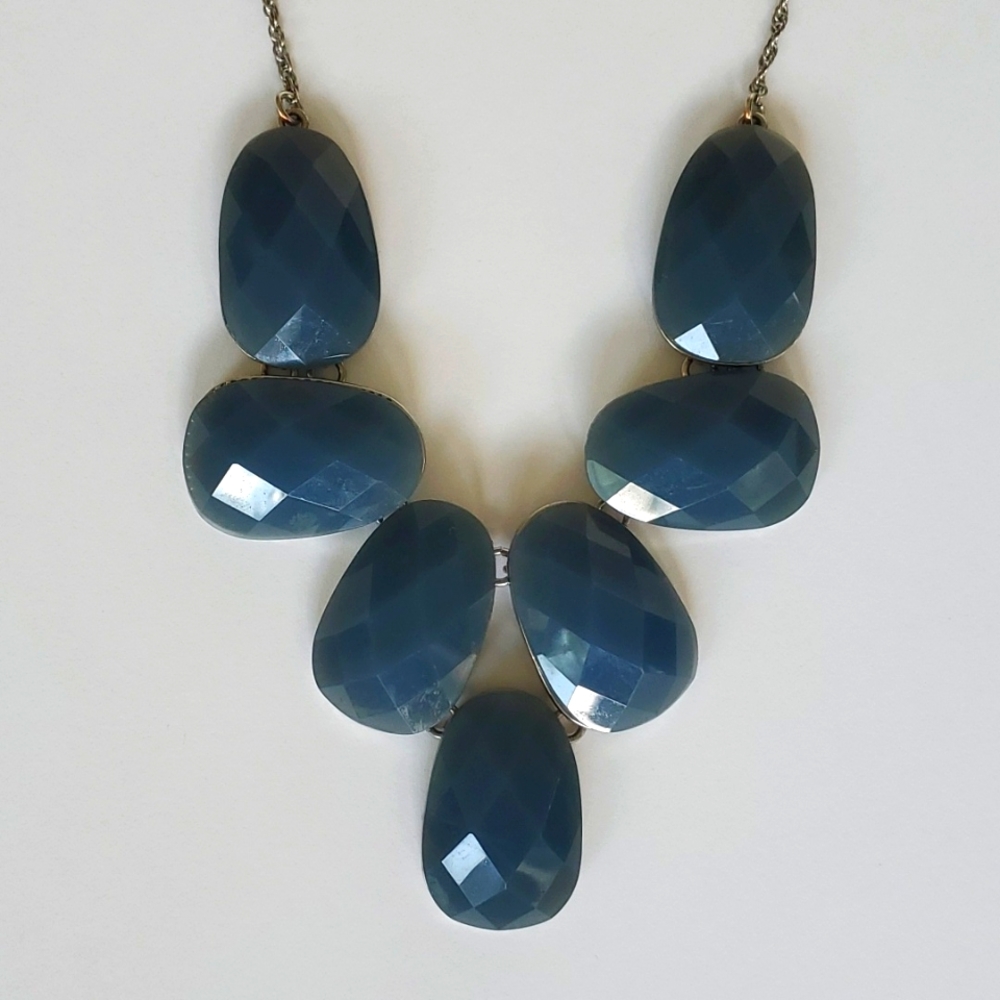 Blue necklace
